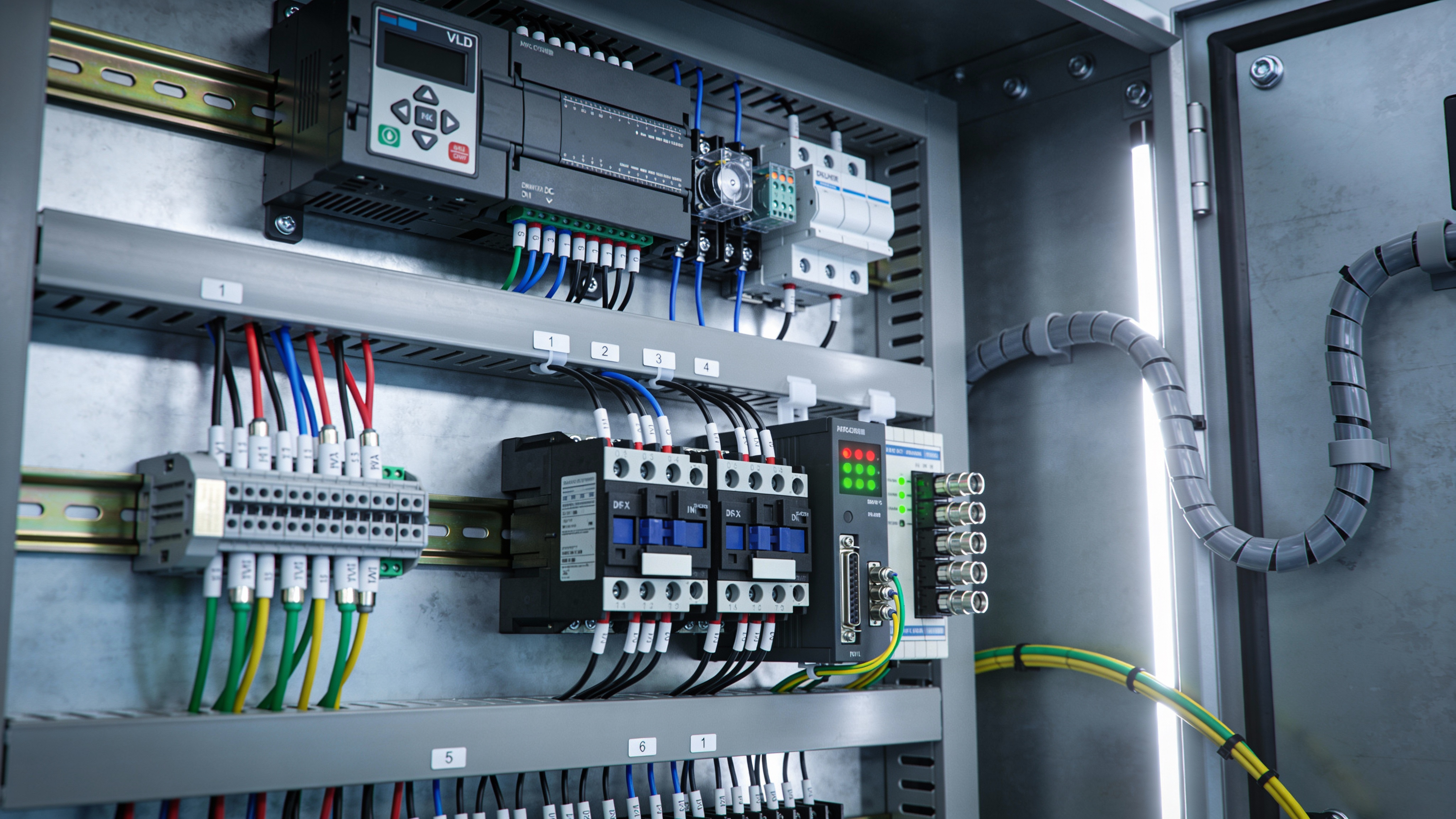 Cuadro eléctrico industrial - Automatización avanzada